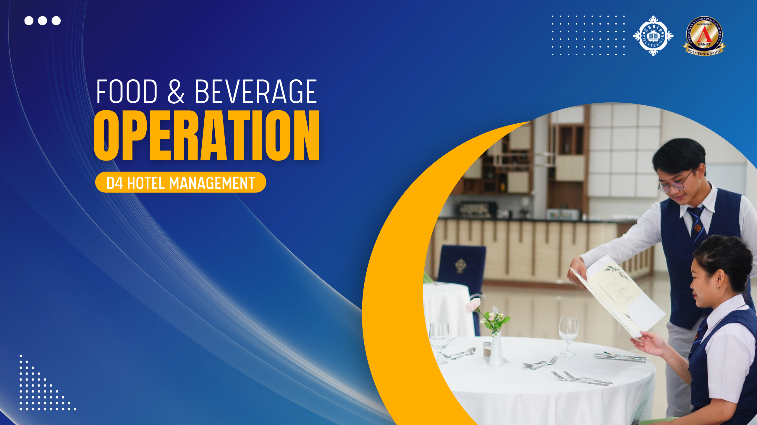 FOOD AND BEVERAGE OPERATION